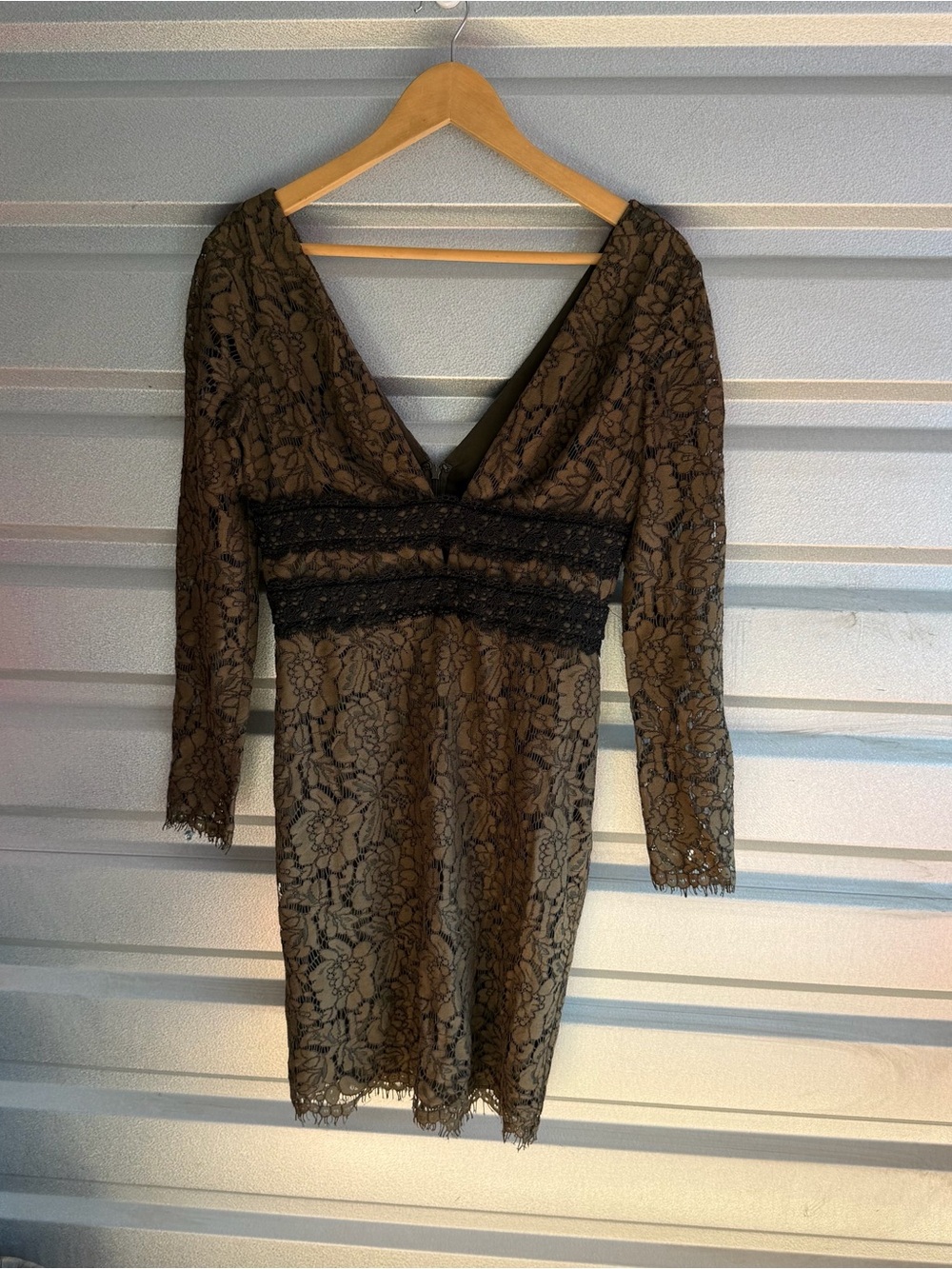 DVF viera lace dress